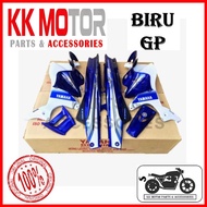 (HLY ) YAMAHA Y125 Y125ZR 125ZR COVERSET COVER SET BODY COVER BIRU GP / BLUE GP ORI KILANG HLY