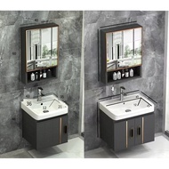 DEKO Bathroom Cabinet Mirror Basin Sinki Bilik Air Toilet Basin Toilet Aluminium Cabinet IKEA