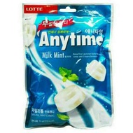 🍼韓國樂天LOTTE Anytime薄荷糖(牛奶口味)74g🍼