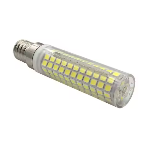 Dimmable 15W E14 E12 E11 BA15D G9 LED Corn Crystal Chandelier Light LED Bulb Source LED Ceramic Lamp