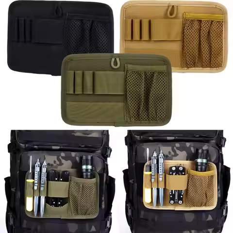 Durable EDC Insert Modular Organizer Outdoor Nylon Utility Admin Pouch Organizer Pastable Insert Pan
