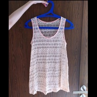 Women's tank top brocade salem pink Et Cetera