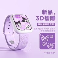 （表带）Sanrio Kuromi Watch Korean Version High School Children's Sports Electronic Watch库洛米iwatch手表带苹果手