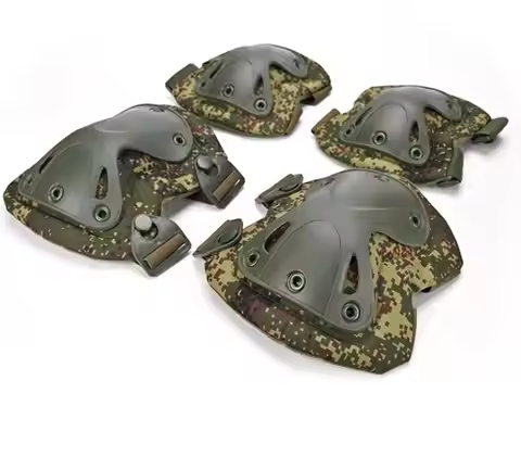 Russian Camouflage Knee Pad Green Outdoor Protect