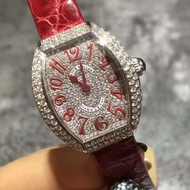 Franck Muller/FM White Steel Gypsophila Queen Diamonds English Hand Female 6002