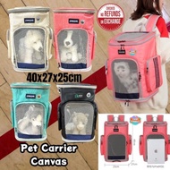 Pet CARRIER CANVAS 40x27x25
