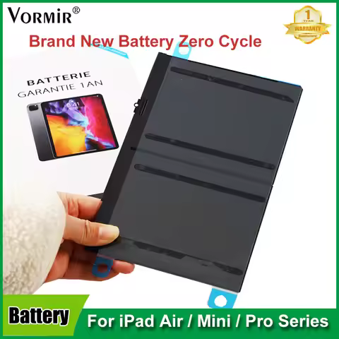 Vormir Tablet Battery For iPad 6 Air 2 A1566 Brand New Battert Replacment For iPad 5 Air1 A1474 Mini