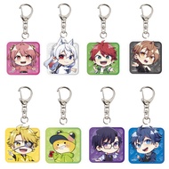 VTuber Colorful Peach JPAPA Noa Tattsun Yuankun Siva Dnq character avatar Acrylic keychain Bag penda