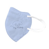 興安-中童立體醫用口罩-美樂蒂-藍莓紫 (一盒50入) MIT台灣製造