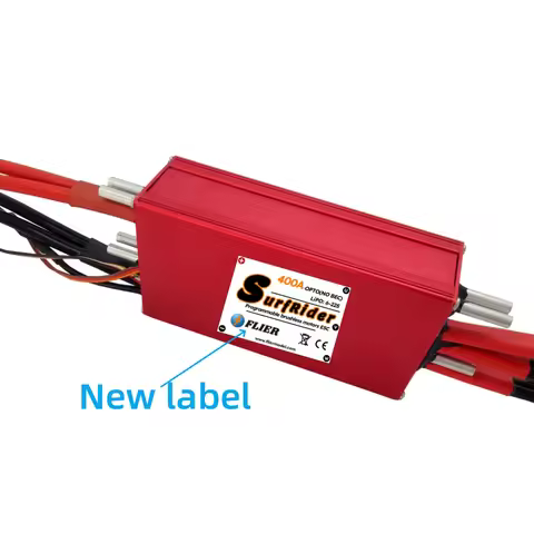 Aluminum box IP67 motor controller esc 16/22S 400a peak amp for marine applications