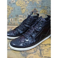 8uk...boots kulit kaca casual