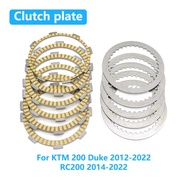 For KTM 200 Duke 2012-2022 RC200 RC 200 2014-2022 Motorcycle Clutch Friction Disc Steel Plate Kit Ac