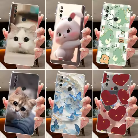 Jelly Casing For Huawei P Smart Z/Y9 Prime 2019/Honor 9X/Honor 9X Premium Clear Silicone Soft TPU Co