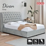 COCO 5 Feet Bed Frame Queen/Divan Base/Solid Divan Bedframe/Bedframe/Bed Frame Katil Queen/SET KATIL