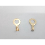 Car Open Cable Wire Copper Connector Lug Speaker Pin 10MM ring wire terminal Cable Lug -10 pcs