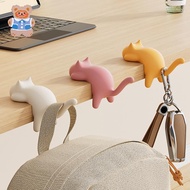 【CRD】Purse Hook for Table PcsAlloy Bag Hanger Desk Purse Table Hook Anti-Slip Under Desk Backpack Ho