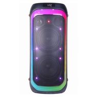 Partybox Portable Bluetooth Speaker With Dynamic RGB Lighting TF USB AUX Karakoke