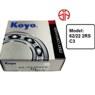 Koyo 62/22 2RS C3 Gearbox Bearing Yamaha 22x50x14