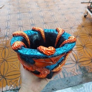 Dragon Fire Pot Pot Size 17cm Mouth Height 12cm, Handmade Pot pre-order