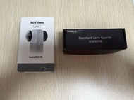 Insta360 x5 nd filter (nd32) ND濾鏡, 標準保護鏡 全新，Insta360 x5 ND filter (ND32) standard protective filter,