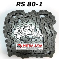 RANTAI SPROCKET SINGLE RS 80 - 1 ROLLER CHAIN RANTE cc25