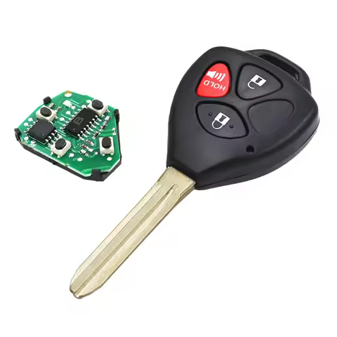 3 Buttons Remote Key433MHz,4D-67Chip for Toyota 2005-2015 Hilux MDL B42TA/B41TA