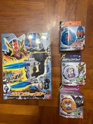假面騎士 幪面超人 zio zi-o 時王 dx geiz revive Zikan Jaclaw 裂風削裂 時間斬爪 錶盤 rider watch Kamen rider ooo  fourze 鎧