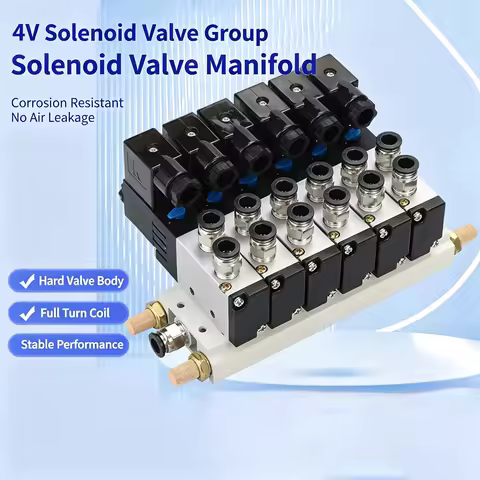 4V110-06 4V210-08 4V310-10 Set Valves 4V410-15 Exhaust Manifold 1F/2F/3F/4F/5F/7F/8F/10F/12F/15F/16F