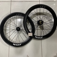 Raze Wheelset 406 20 inch Rim brake - Black pair
