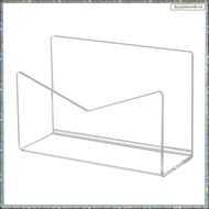 Acrylic Mail Holder Mail Organizer Countertop,Letter Holder for Desk Envelope Holder Mail Sorter Sta