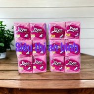 Libera Super Absorbent Sanitary Napkin Pack of 6 Ultra-thin No Wings/ Thick without wings - with win
