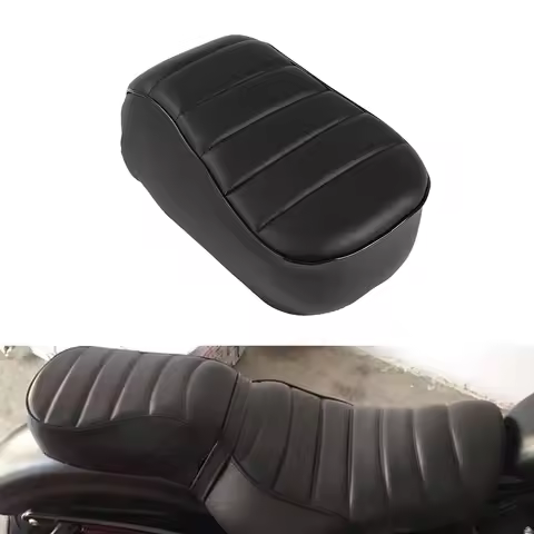 Motorcycle Rear Pillion Passenger Seat Cover For Harley Sportster Iron 883 XL883N 2016-2023