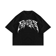 Fakelab Boxy Villain Black Tshirt / Tribal Black Ts / Hardcore T-shirt