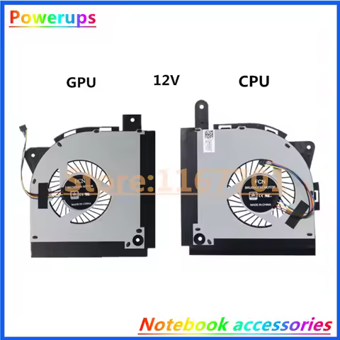 New Laptop CPU/GPU Cooler Fan For Asus ROG Strix 2 2S G703 G703VI GI G7A G7AI G7B G7C G7CX DFS601812