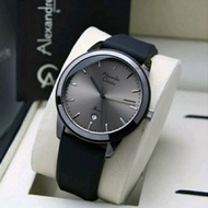 Alexandre Christie 6344 Hitam Jam Tangan wanita Original