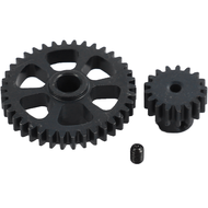 () 4X Upgrade Part Metal Reduction Gear + Motor Gear Spare Parts for A949 A959 A969 A979 RC Car Remo