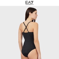 EMPORIO ARMANI/ARMANI EA7/Printed LOGO Simple Comfortable One-Piece Swimsuit Ladies