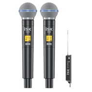 ISK SM581-to-2 Wireless Microphone Condenser Mic Sound Card for Live Streaming Home Singing K Song M