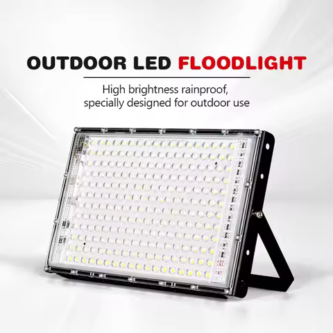 Led Flood Light 50W 100W 200W IP65 Waterproof LED 220V Outdoor Floodlight Spotlight LED Reflector St
