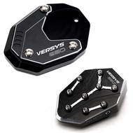For KAWASAKI versys650 VERSYS 650 2010-2023 2022 Motorcycle CNC Side Stand Enlarge extension & Brake