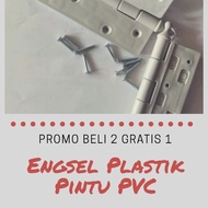 ENGSEL PLASTIK PVC PINTU KAMAR MANDI WC / TOILET TEBAL
