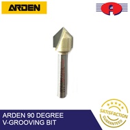 ARDEN 90* V-GROOVING BIT ROUTER BIT #58 59 60 61