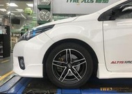 【台灣輪胎王】AGS 五爪鏤空 鋁圈樣式 16吋 7J 全車系 適用 消光黑車面