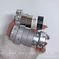 High-value Handbook Tape Collection Silver Tape Flashing Packing Sticker Decorative Tape