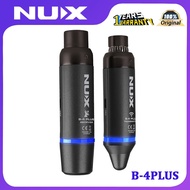Nux B-4 Plus 2.4GHZ wireless microphone system transmitter receiver 6 channels