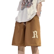 Waffle Shorts for Men Summer Trendy Cool Street Style Sports Five-Point Shorts oversize Loose Casual