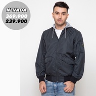 Nevada Jaket Parasut Pria Nevada Hitam