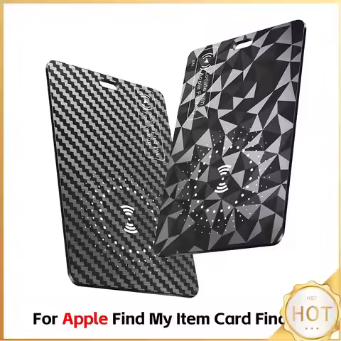 Ultrathin Tracking Card Bluetooth Wallet Tracker Card GPS Locator Smart Tag Works for Apple Find My 