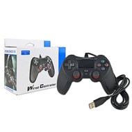 Handheld Consoles PS4 Game Controller USB Wired Gamepad Multiple Joystick Vibration Handle 2M Cable 