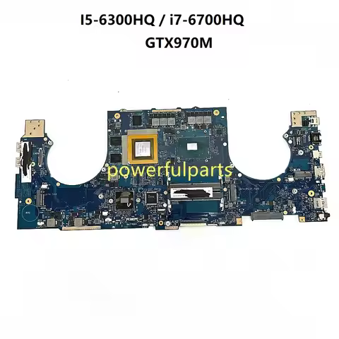 For ASUS ROG Strix S7VT S7V GL702 GL702VT Laptop Motherboard I5-6300HQ i7-6700HQ CPU GTX970M Graphic